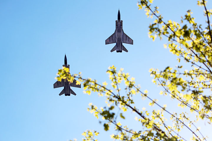 Боевая авиация пролетела над Новосибирском (фото) Боевая авиация пролетела над Новосибирском (фото)