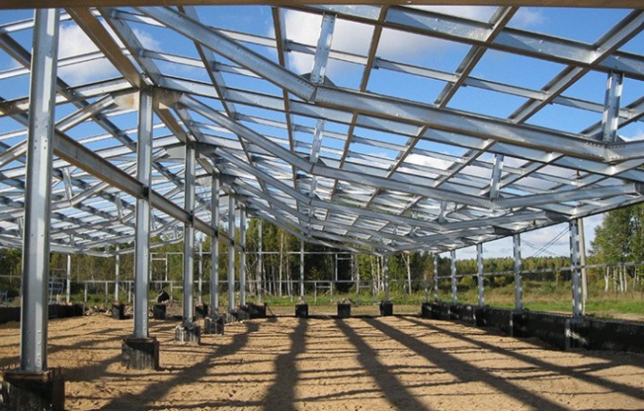 Использование легких металлоконструкций