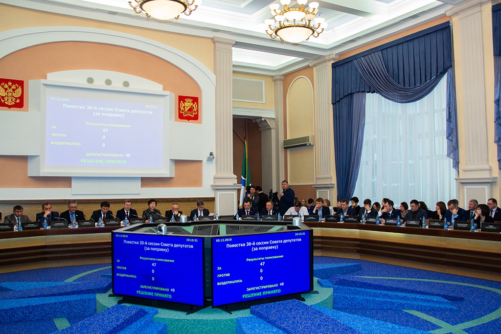 30-я сессия Совета депутатов Новосибирска 30-я сессия Совета депутатов Новосибирска