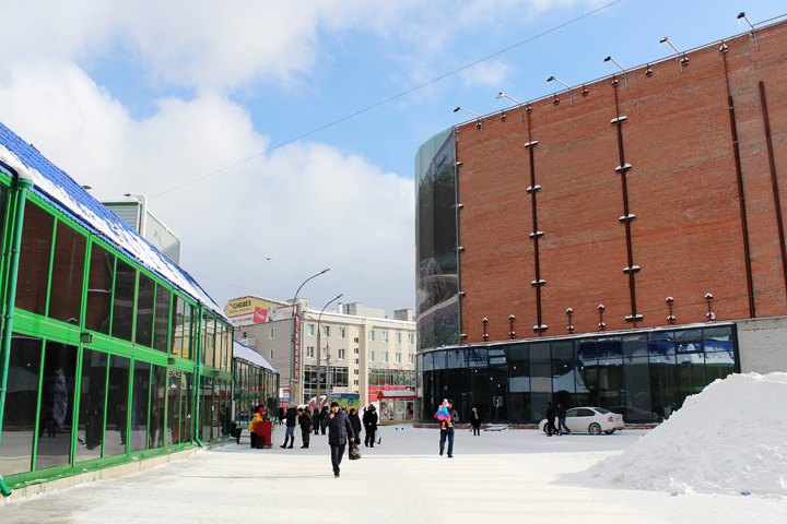 Выход из метро и парковку на Маркса объединят под крышей ТЦ «Гранит»