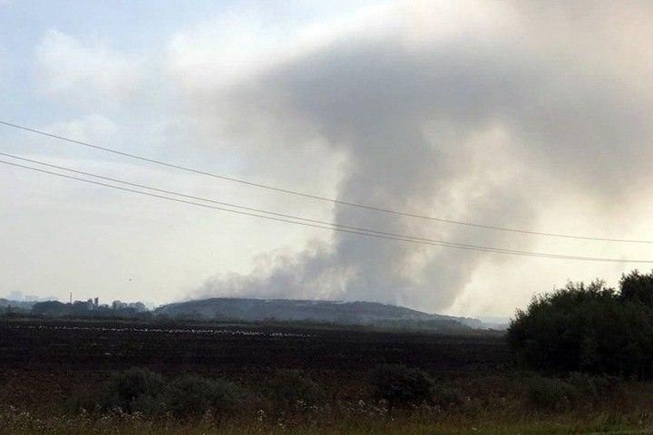 Новосибирская прокуратура завела дела после пожара на свалке «Левобережная»