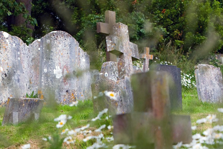 Полиция проверяет осквернение надгробий в Новосибирской области