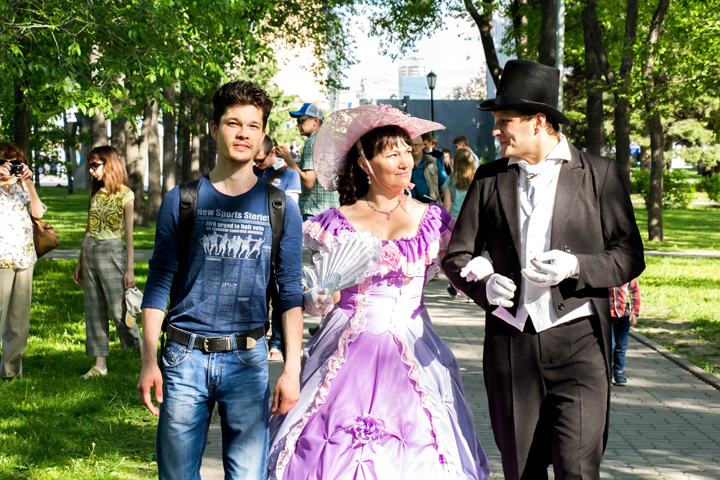 Новосибирск с размахом отметил день рождения Пушкина Новосибирск с размахом отметил день рождения Пушкина