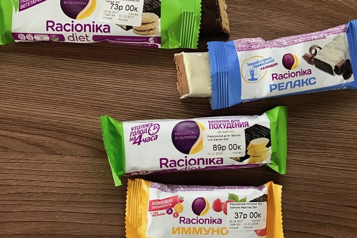 Батончики Рационика – вкусно и полезно