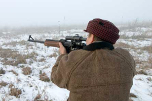 Омский охотник споткнулся, упал на ружье и подстрелил сам себя