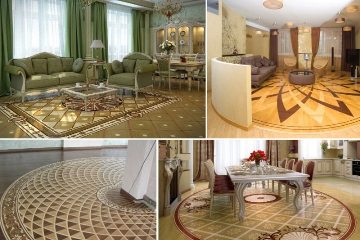 Художественный паркет – особенности Художественный паркет – особенности