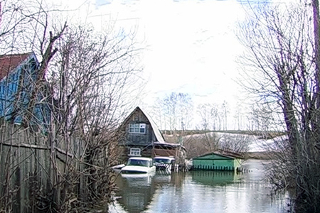 Обь подтопила 200 дачных участков в Новосибирске