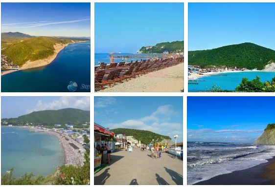 Какой в поселке Архипо-Осиповка пляж