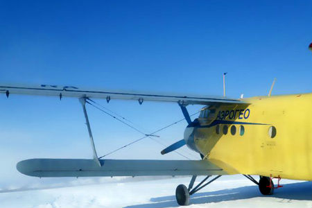 Ан-2 вернулся в аэропорт Кызыла из-за проблем с двигателем