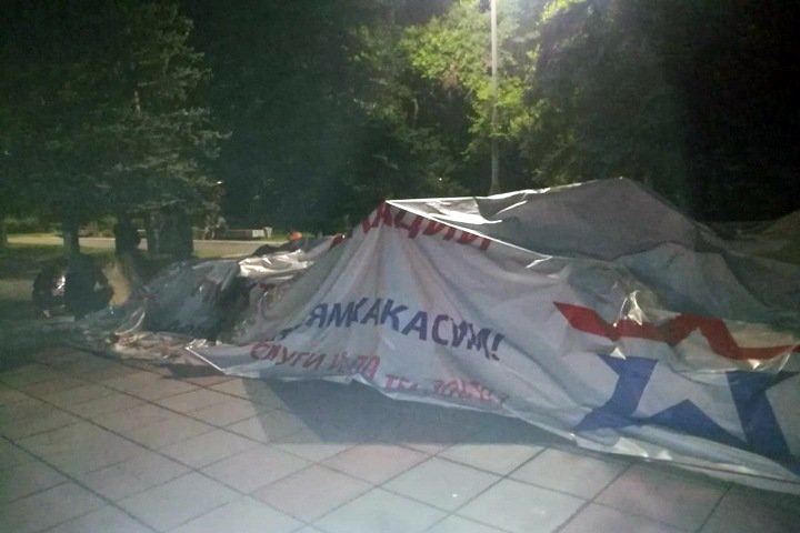 Житель Абакана получил условный срок за поджог пункта вакцинации от ковида