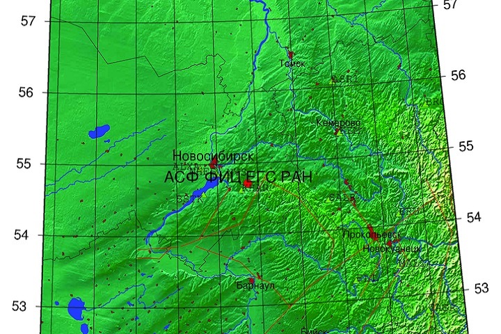 Землетрясение произошло под Новосибирском Землетрясение произошло под Новосибирском