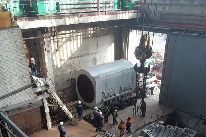 На Автовской ТЭЦ начался монтаж нового турбогенератора НПО «ЭЛСИБ» ПАО На Автовской ТЭЦ начался монтаж нового турбогенератора НПО «ЭЛСИБ» ПАО