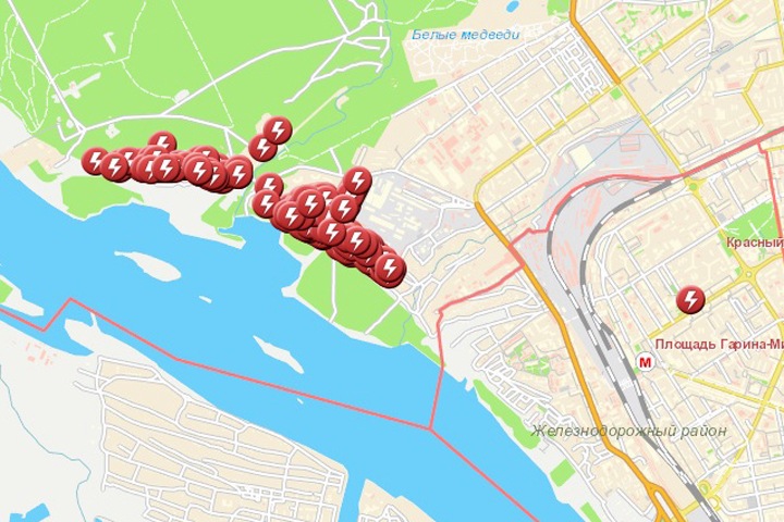 Почти 350 домов оказались без света в Новосибирске перед Новым годом