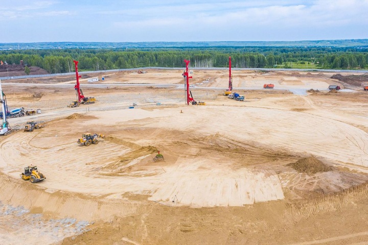 Строители новосибирского синхротрона заявили об опережении графика работ