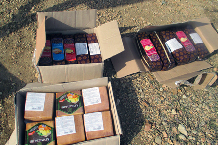 Партию украинского сыра «Крымский» сожгли в Алтайском крае