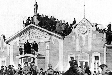 Памятный камень в честь первого в Новосибирске кинотеатра установят рядом с мэрией