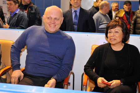 Роднина открыла в Омске ледовый дворец имени себя 