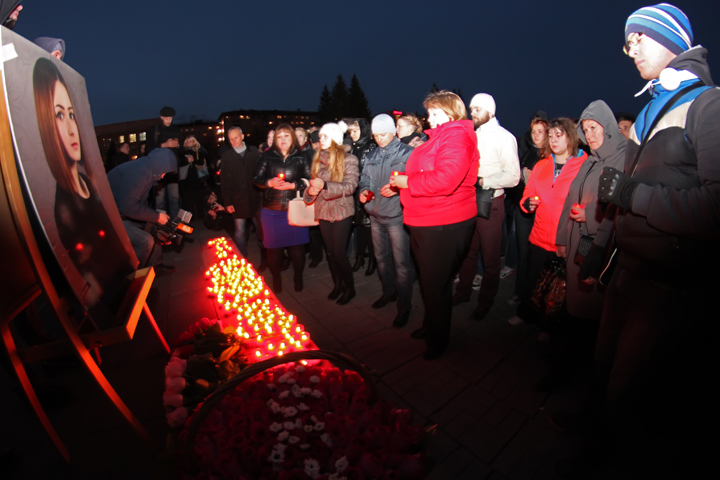 Новосибирцы выступили за неотвратимость наказания убийцы Карины Залесовой Новосибирцы выступили за неотвратимость наказания убийцы Карины Залесовой