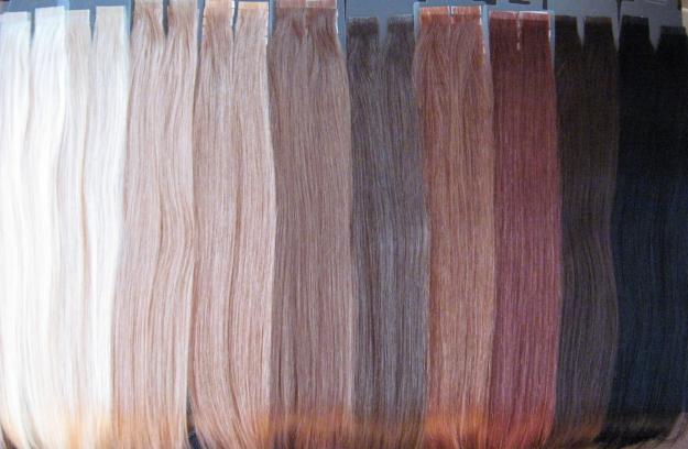 Красивые волосы методом наращивания