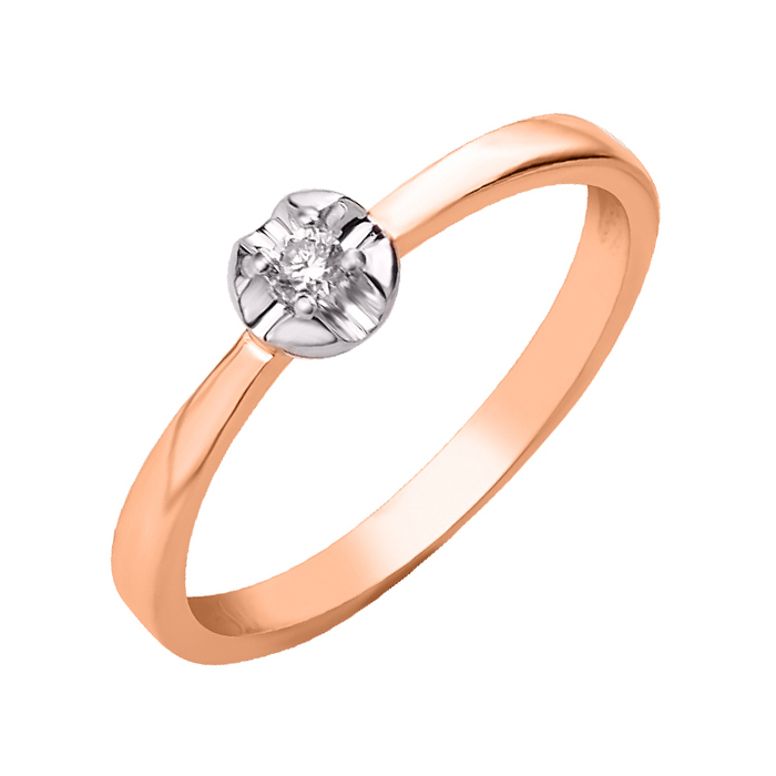 колечко с бриллиантом