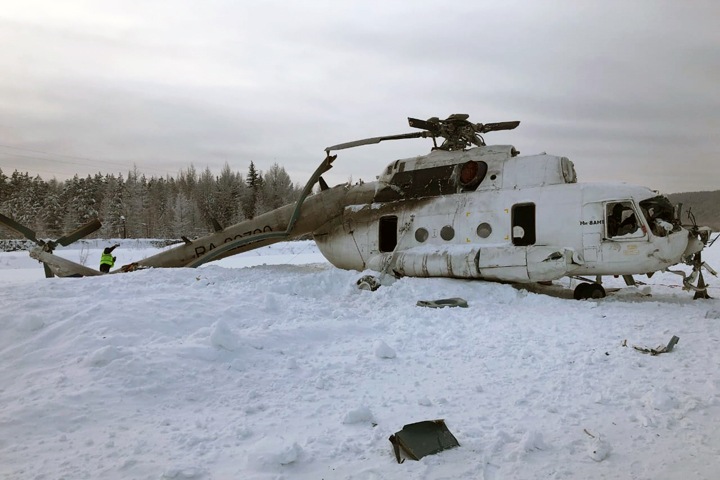 Ми-8 совершил «жесткую посадку» в Красноярском крае. Есть пострадавшие Ми-8 совершил «жесткую посадку» в Красноярском крае. Есть пострадавшие