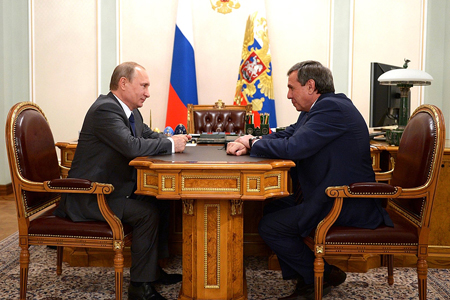 Кремль опубликовал стенограмму встречи Городецкого с Путиным