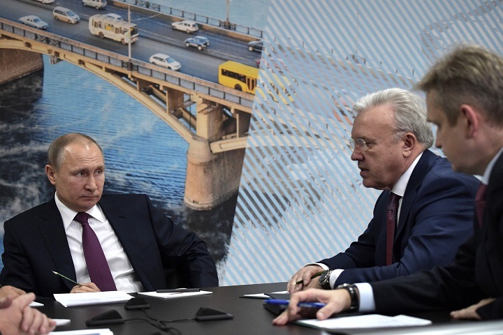 Александр Усс объявил об отставке с поста губернатора Красноярского края