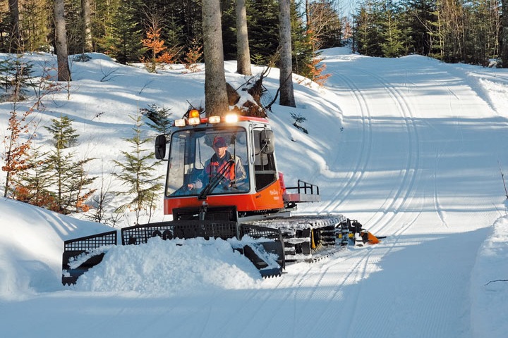 Подготовка горнолыжных трасс