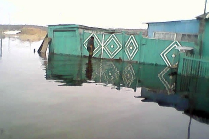 Деревню Старый Карапуз затопило в Новосибирской области Деревню Старый Карапуз затопило в Новосибирской области