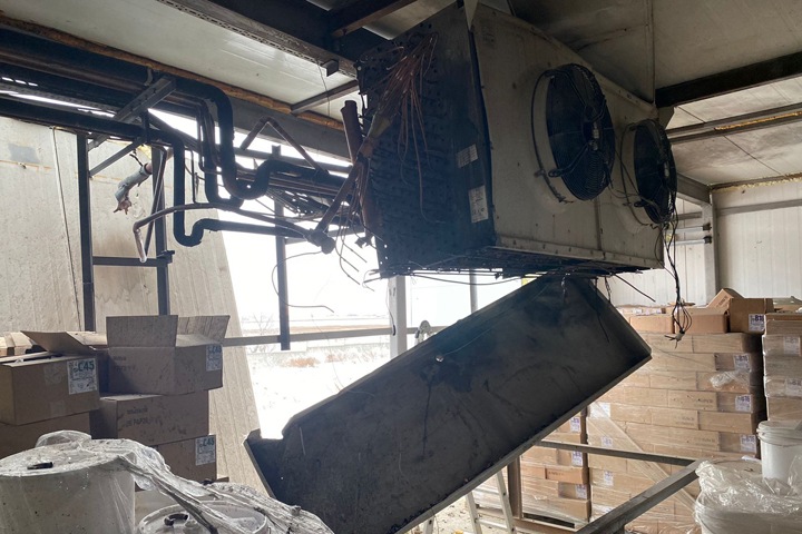 «Хлопок» произошел на молочном заводе под Новосибирском «Хлопок» произошел на молочном заводе под Новосибирском