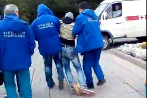 Новосибирский «бессрочный» пикет сорвали медики и полицейские