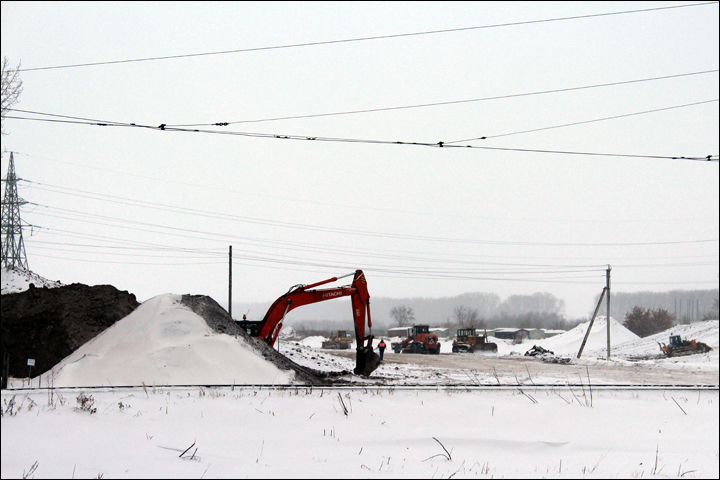 Дорожную развязку на Петухова в Новосибирске хотят сдать раньше сентября Дорожную развязку на Петухова в Новосибирске хотят сдать раньше сентября