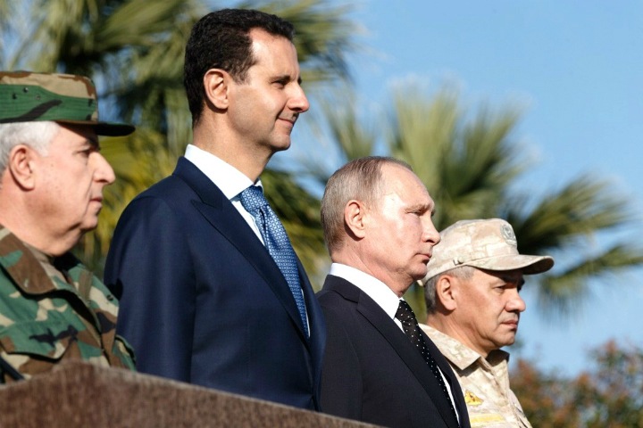 «Сирийский проект – защита наших пенсий»: новосибирские единороссы отметили день рождения Путина