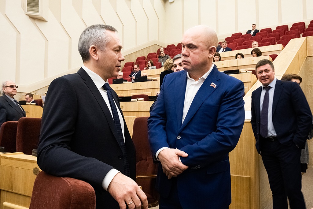 Андрей Травников и Игорь Гришунин