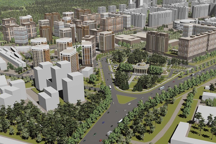 Кузбасская компания застроит в Новосибирске территорию размером с Монако