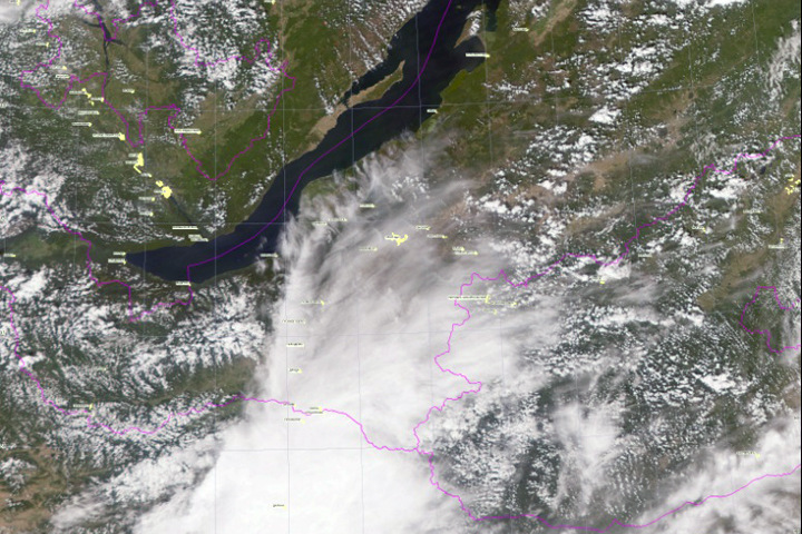 Дым от пожаров в Монголии накрыл Бурятию