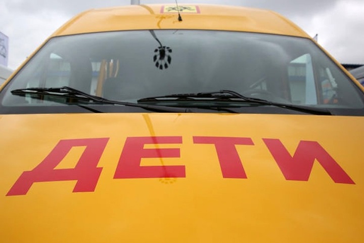 Автобус с детьми загорелся в Кузбассе