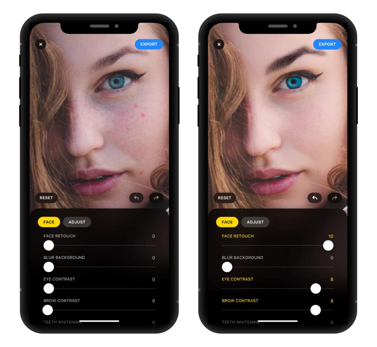 Результат работы Lensa