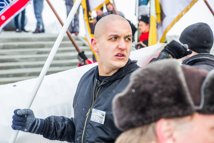 «Русский марш» в Новосибирске: «Апатия и спрут „Единой России“ охватили все»