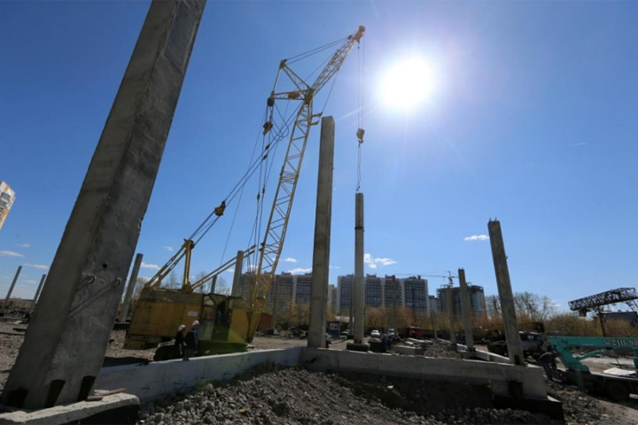 Начался снос недостроенного ТЦ «Лента» в Томске Начался снос недостроенного ТЦ «Лента» в Томске