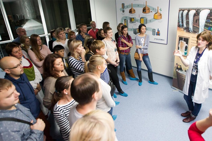 На новосибирской пивоварне «Балтики» отметили всемирный день туризма На новосибирской пивоварне «Балтики» отметили всемирный день туризма