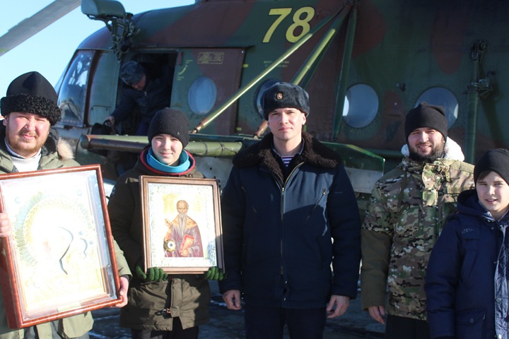 Священники с росгвардейцами совершили молитвенный облет Иркутска