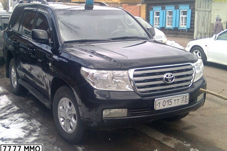 Полиция задержала угонщика джипа спикера бурятского парламента 