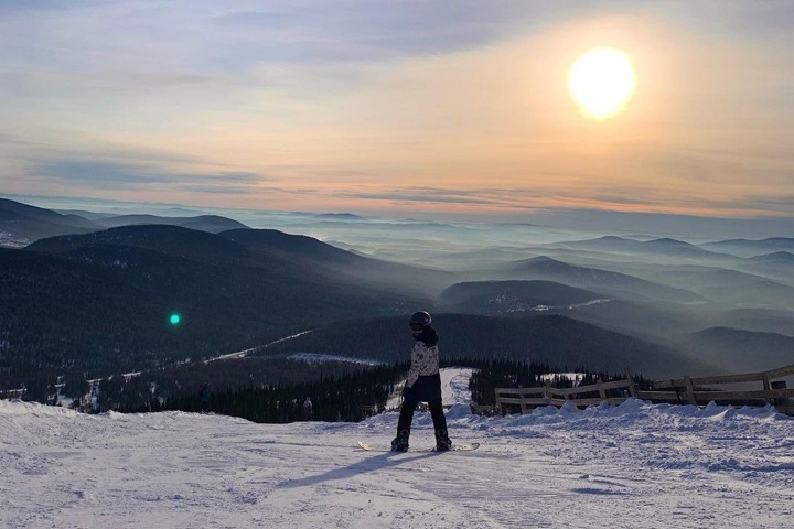 Туристы скачали более 2 Тбайтов трафика на вершине горы в Шерегеше