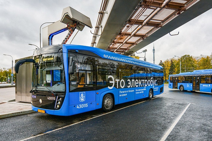Электробусы и зарядные станции закупят для Красноярска Электробусы и зарядные станции закупят для Красноярска