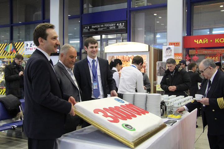 Аэропорт «Толмачёво»: взят трёхмиллионный рубеж Аэропорт «Толмачёво»: взят трёхмиллионный рубеж