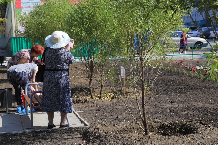 Сквер в левобережье Новосибирска реконструируют под контролем мэрии Сквер в левобережье Новосибирска реконструируют под контролем мэрии