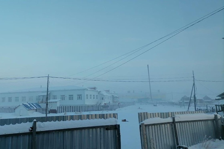 Похолодание до -73 градусов пришло в красноярский поселок