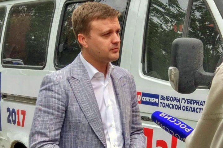 Диденко зарегистрировали на выборах томского губернатора