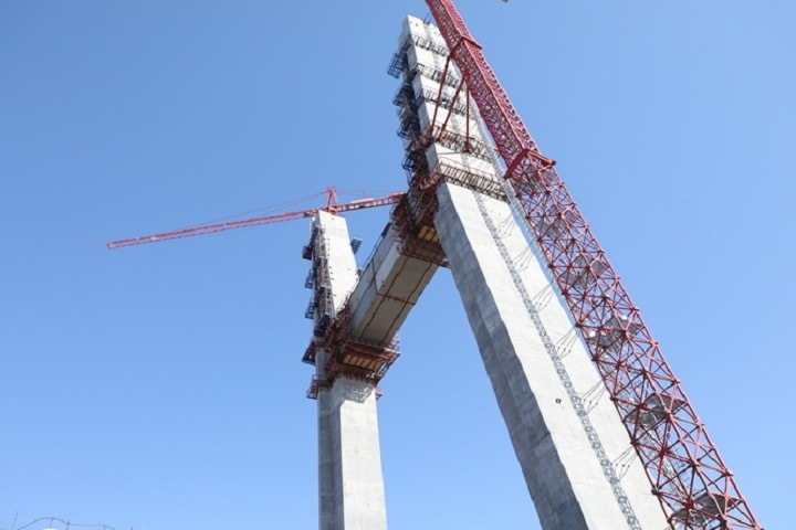 Монтаж вант на мосту через Обь в Новосибирске начнут в мае Монтаж вант на мосту через Обь в Новосибирске начнут в мае